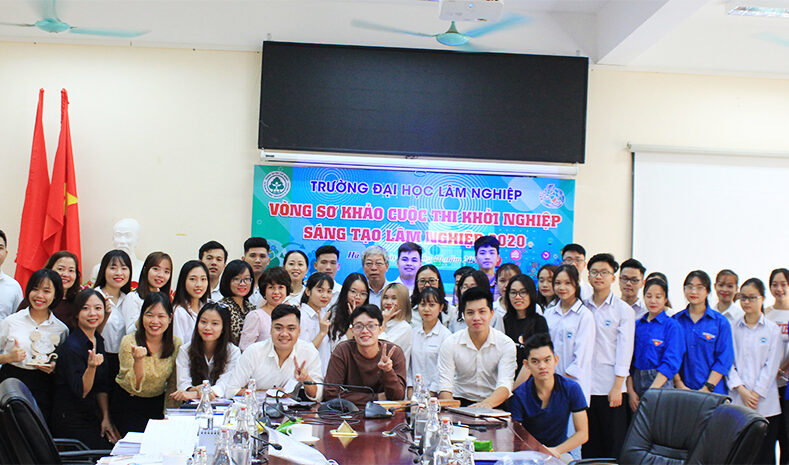Kết quả sơ khảo cuộc thi Khởi nghiệp sáng tạo Lâm nghiệp trong học sinh, sinh viên Trường Đại học Lâm nghiệp năm 2020