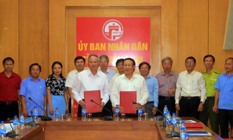 UBND tỉnh Quảng Trị và Trường Đại học Lâm nghiệp ký kết thỏa thuận hợp tác